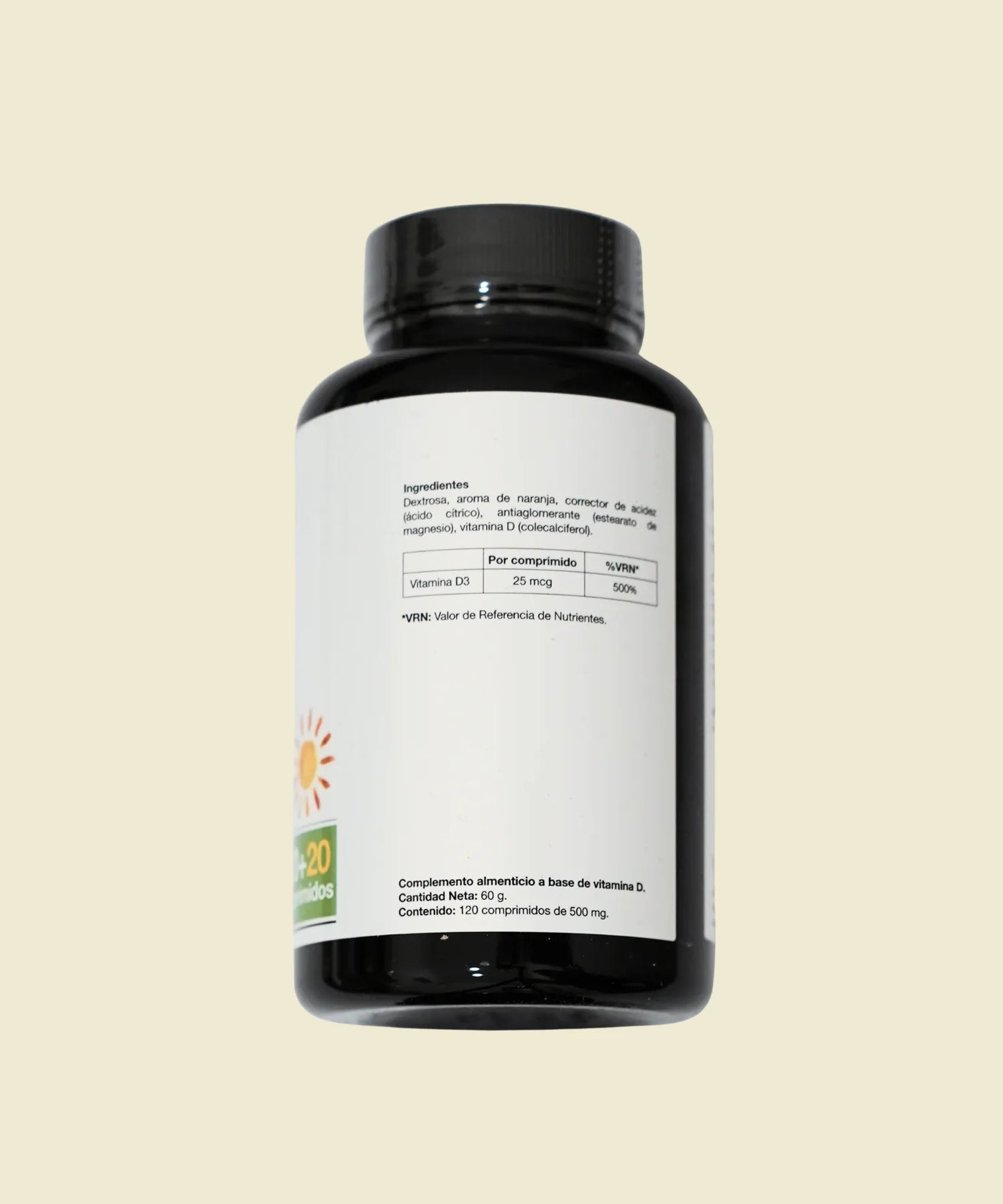Vitamina D3 | 120 comprimidos – Vermont Supplements