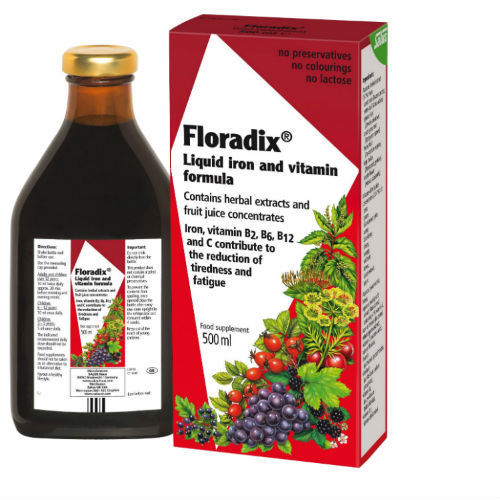 Salus - Floradix Suplemento de Hierro Líquido - 500 ml