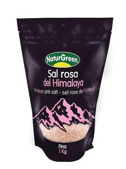 Sal Rosa del Himalaya Fina - 1kg - NaturGreen