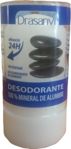 Desodorante 100% Mineral de Alumbre 120 ml de  Drasanvi