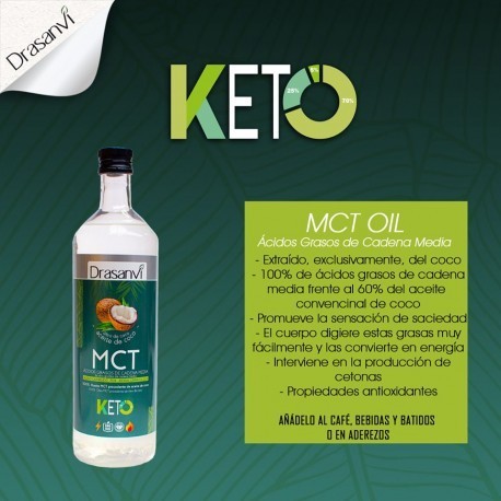 Aceite de coco  100% Aceite MCT
