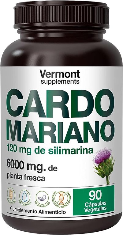 Cardo Mariano, 6000 mg, 90 caps